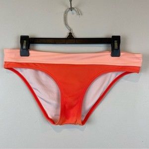 Victoria Secret Bikini Bottoms Peach/Orange Women’s Size Medium